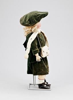 BISKVIFLICKDOCKA, Tyskland, 1900-talets början. Alt Beck & Gottschalk.