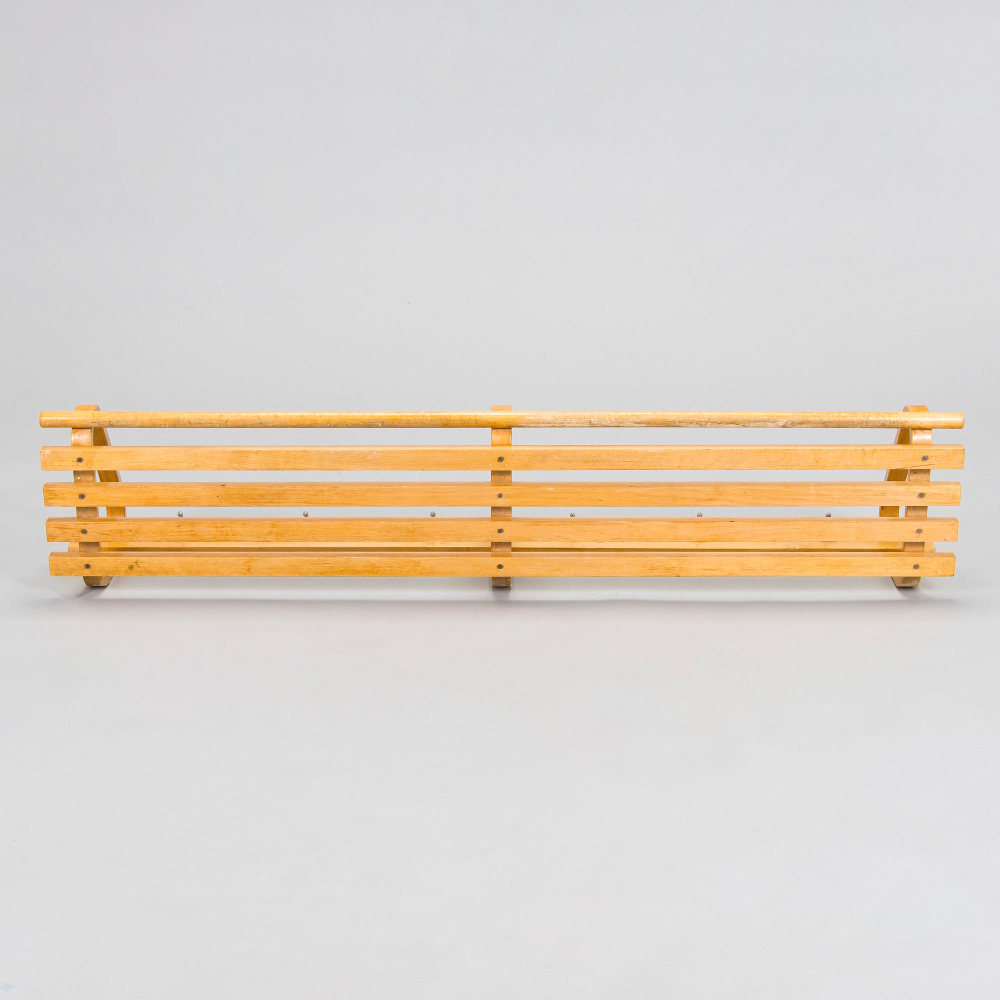 Alvar Aalto, a 1950s coat rack for O.Y. Huonekalu- ja Rakennustyötehdas A.B Finland.