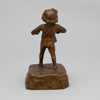 FIGURIN, brons, Alice Nordin, Herman Bergmans gjuteri, 1940-tal.