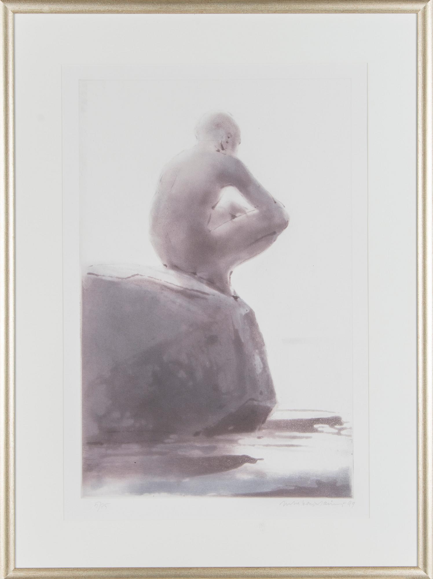 Juho Karjalainen, "Poika kivellä" (A Boy on a Stone).