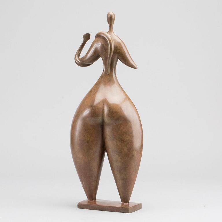 MARIE-MADELEINE GAUTIER, sculpture, bronze, signed and numbered.