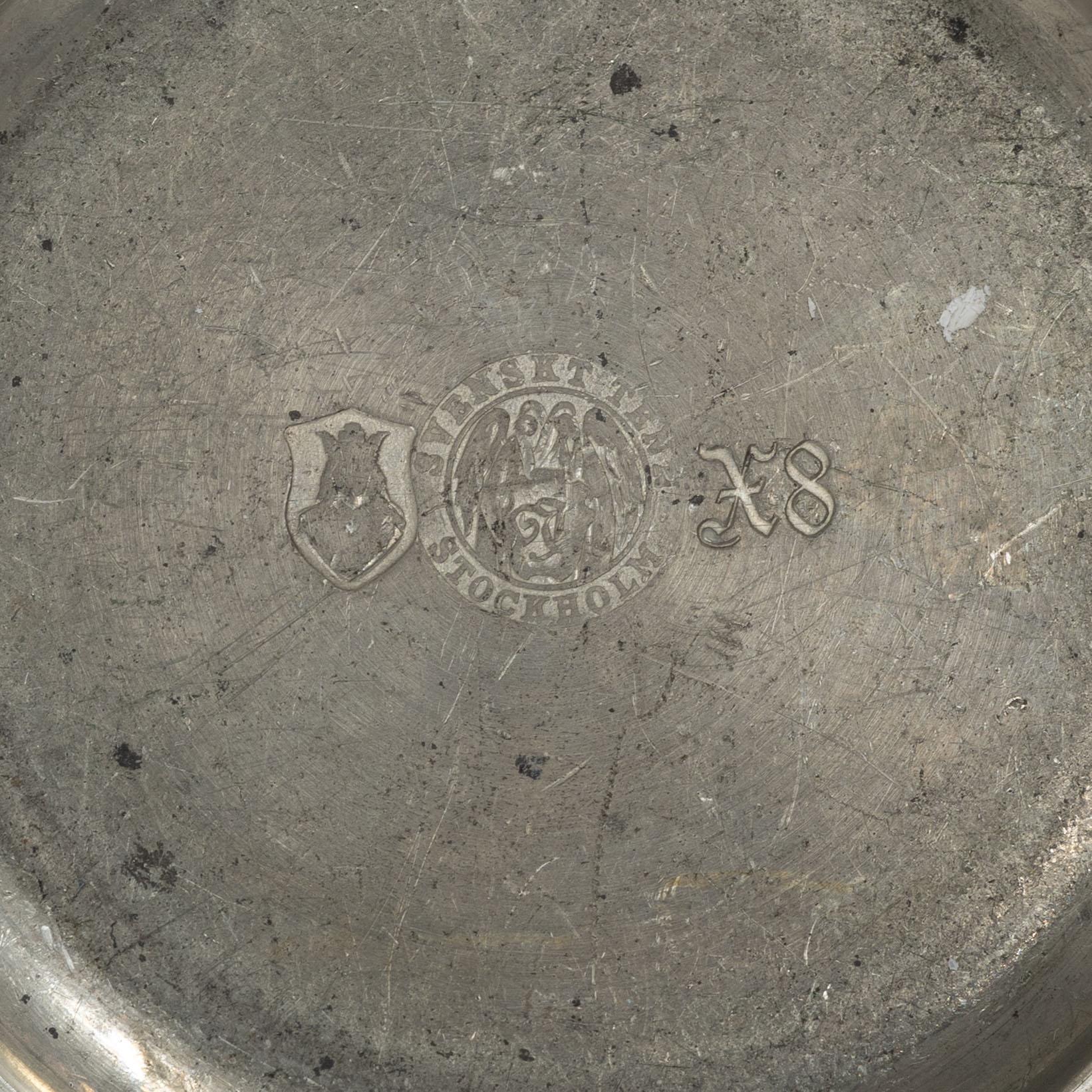 Estrid Ericson, A pewter ashtray, Svenskt Tenn, Stockholm, 1948.