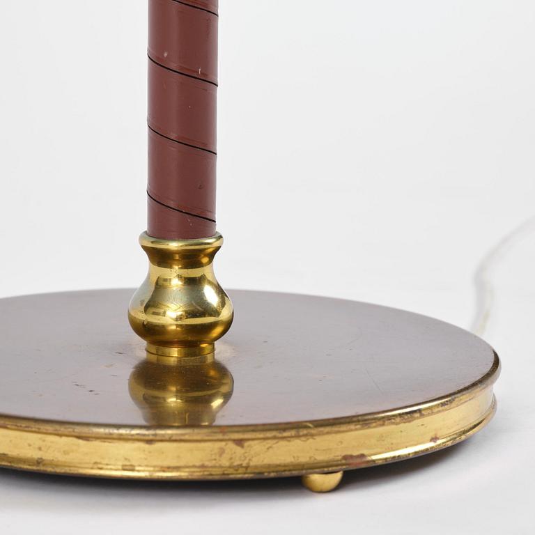Carl-Axel Acking, a floor lamp model "2645", Bröderna Malmströms Metallvarufabrik, Malmö, 1940s-50s.