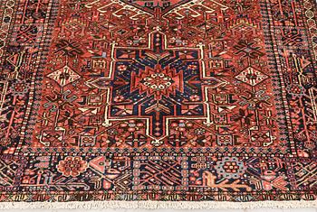 A semi-antique Garadje runner, approx. 425 x 148 cm.