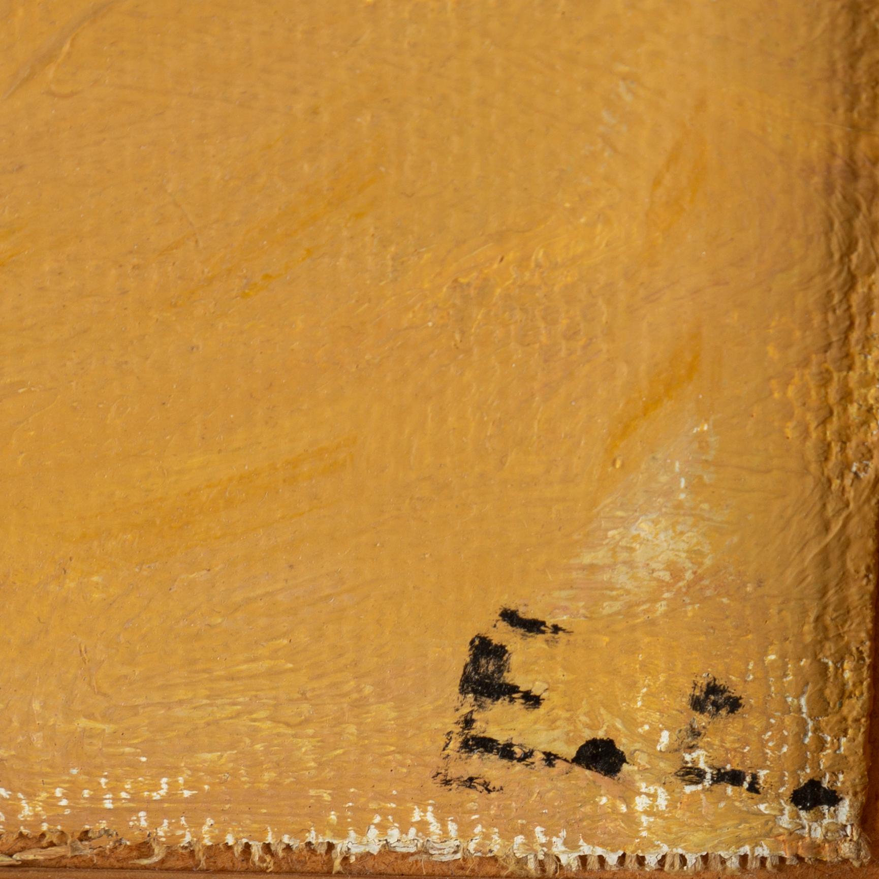 EVERT LUNDQUIST, oil on canvas mounted on panel, signed with initials. Also signed verso.