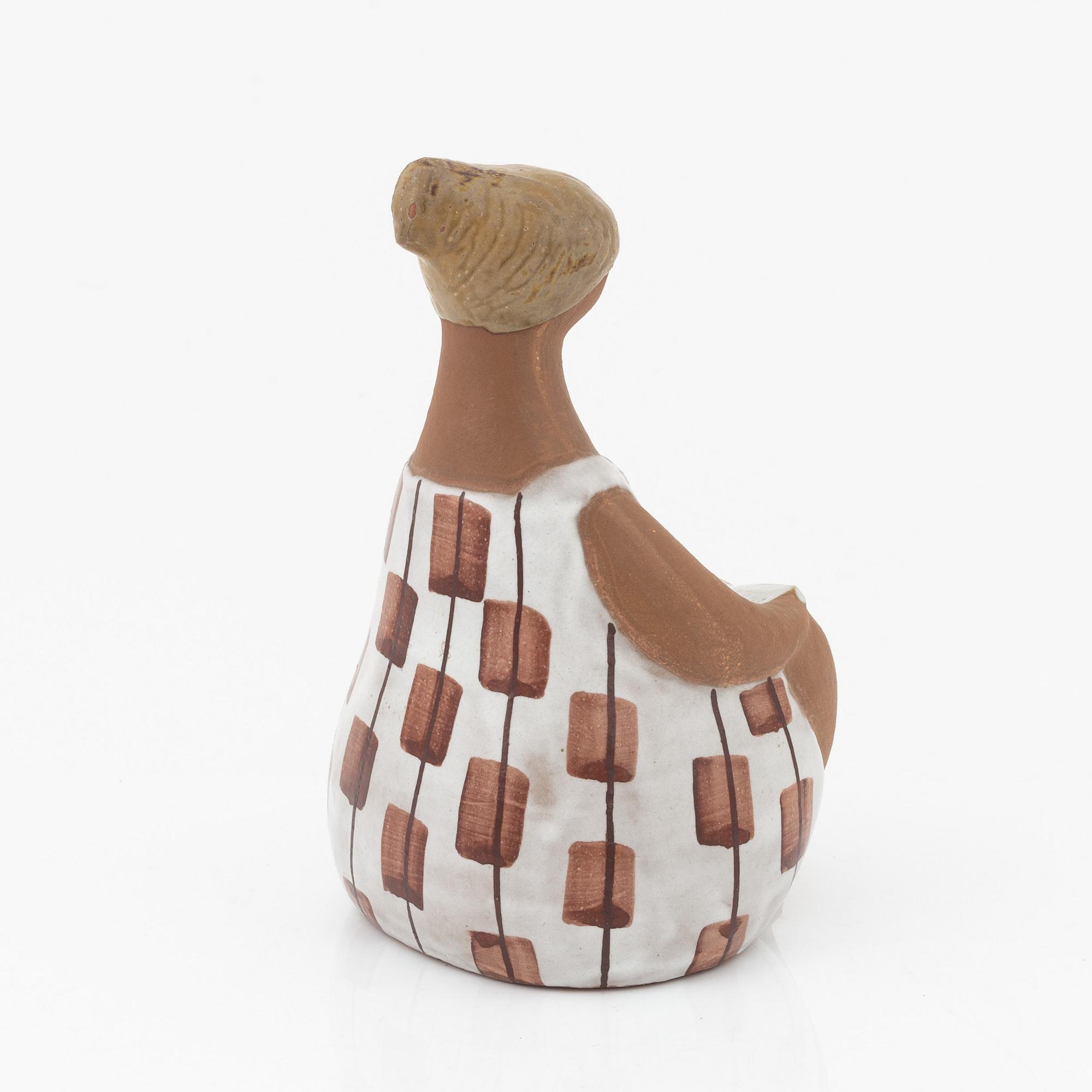 Lisa Larson, figurin, stengods, Gustavsberg.