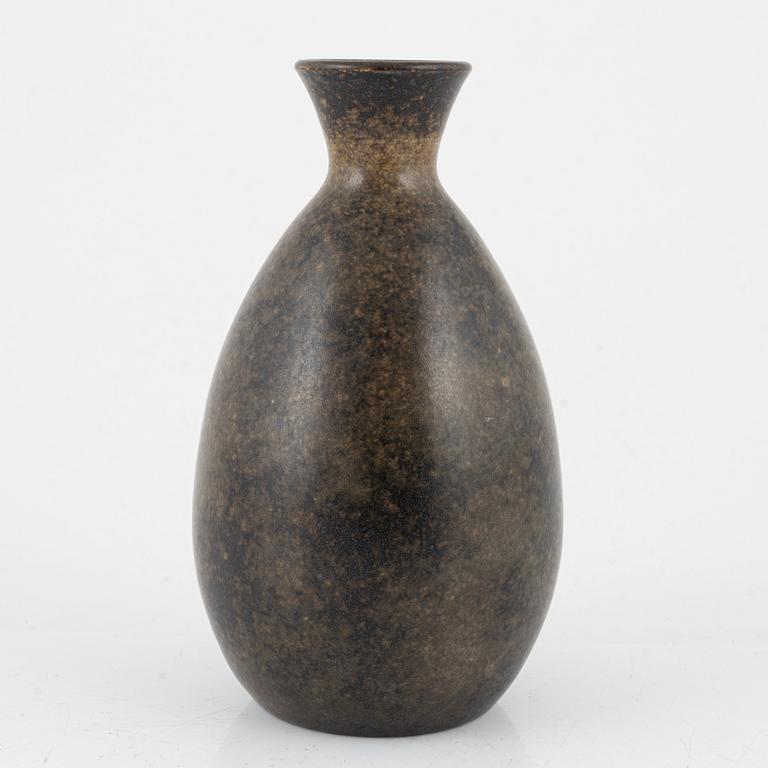 Erich & Ingrid Triller, vase, stoneware, Tobo, signed.