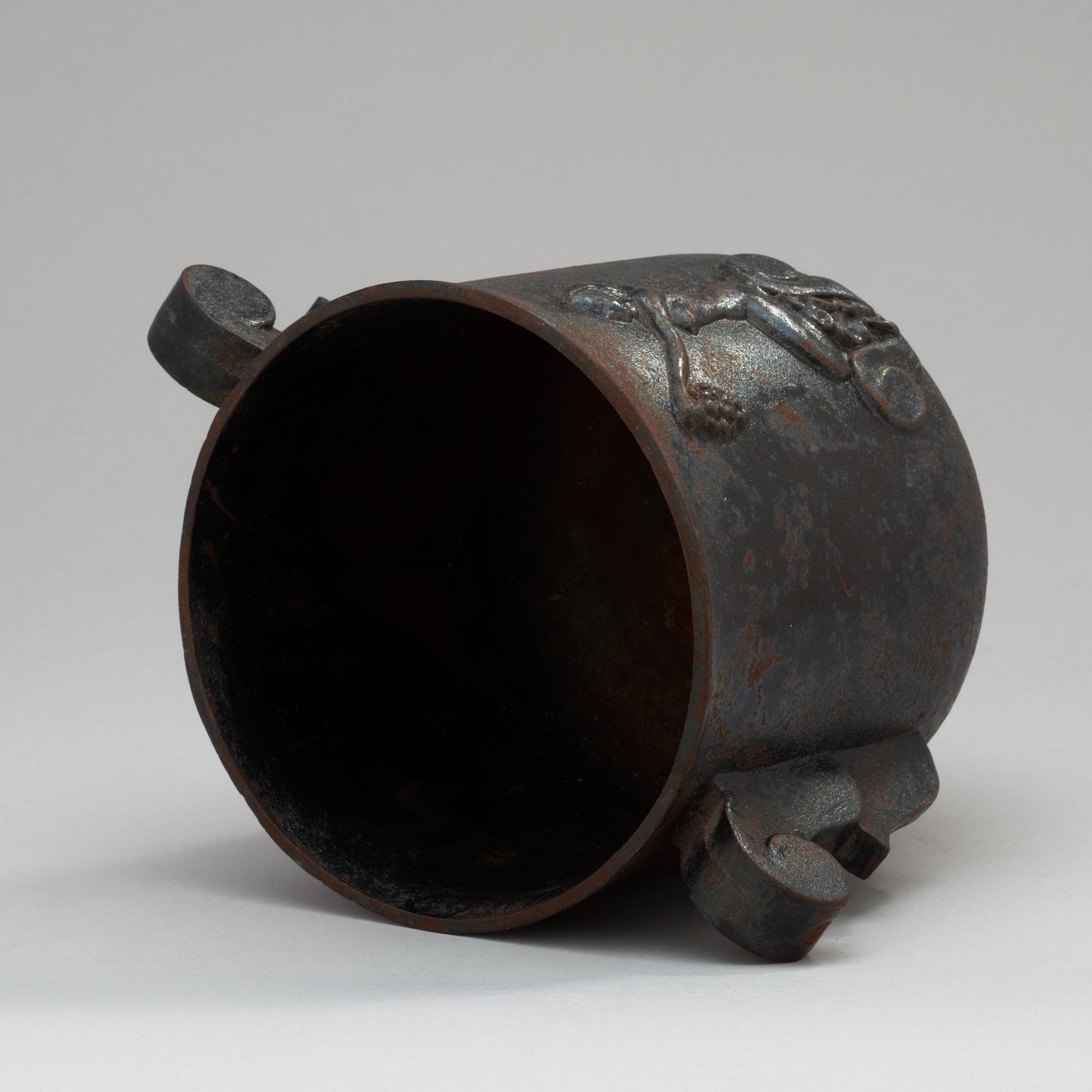 A cast iron garden urn, Sweden 1920's,