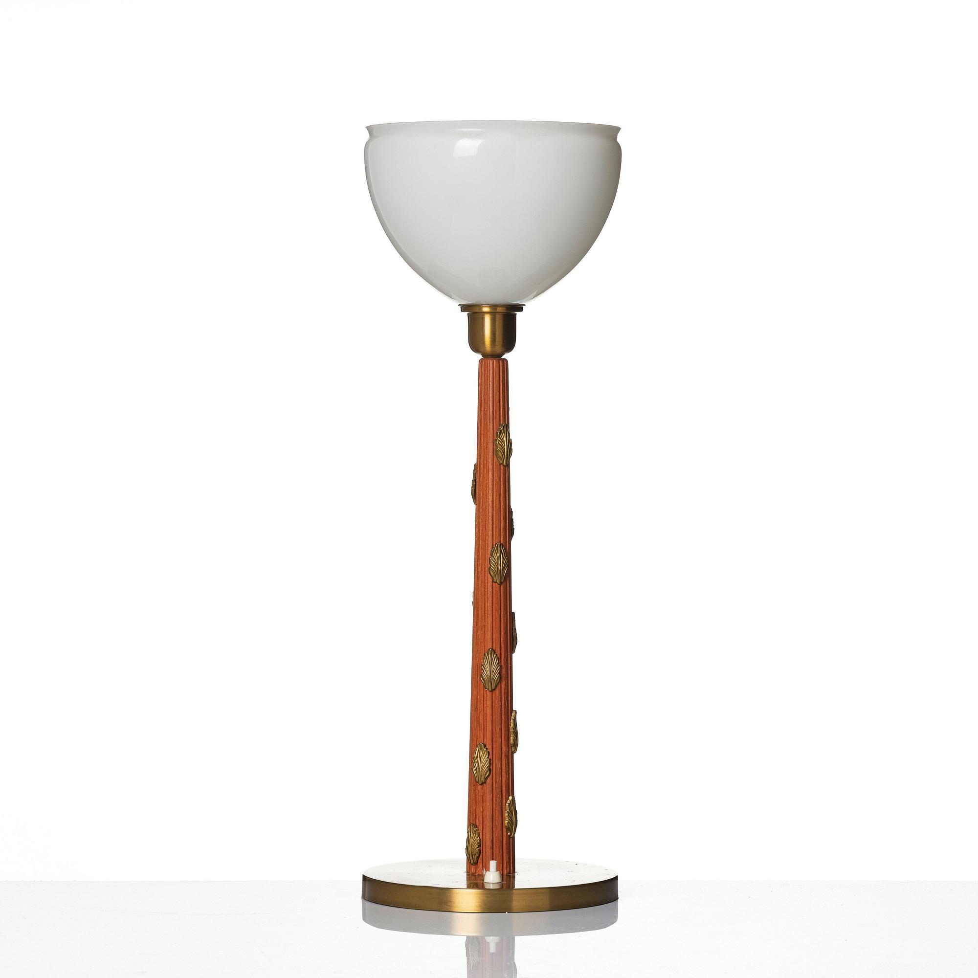 Hans Bergström, a table lamp, ateljé Lyktan / ASEA, 1930-40s.