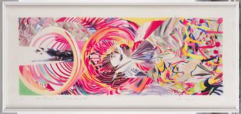 James Rosenquist, "The Stowaway Peers Out at the Speed of Light".