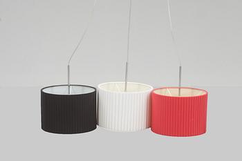 TAKLAMPOR, 3 st, Cubea, 2000-tal. Diam 28 cm.