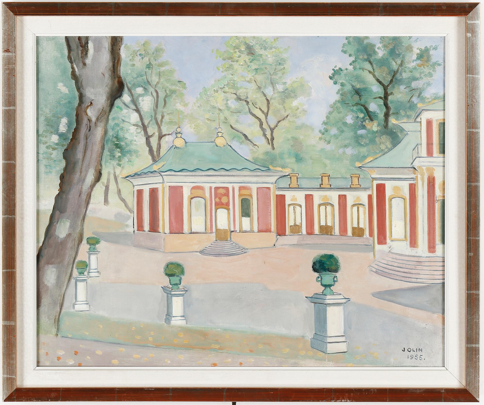 EINAR JOLIN, olja på duk, sign och dat 1955.