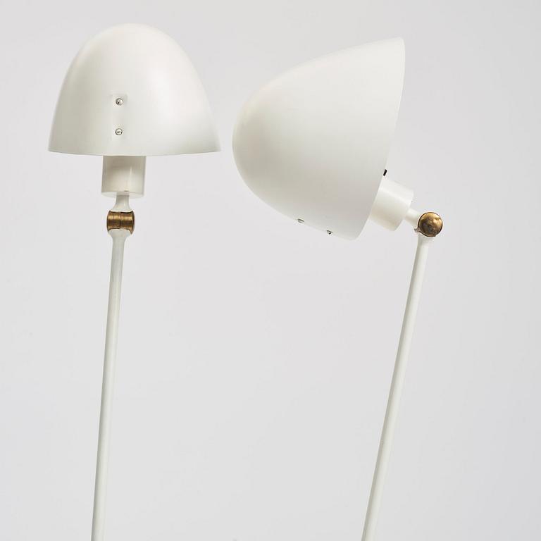 Hans-Agne Jakobsson, a pair of floor lamps, model "G-33", Hans Agne Jakobsson AB, Markaryd, 1950-60s.