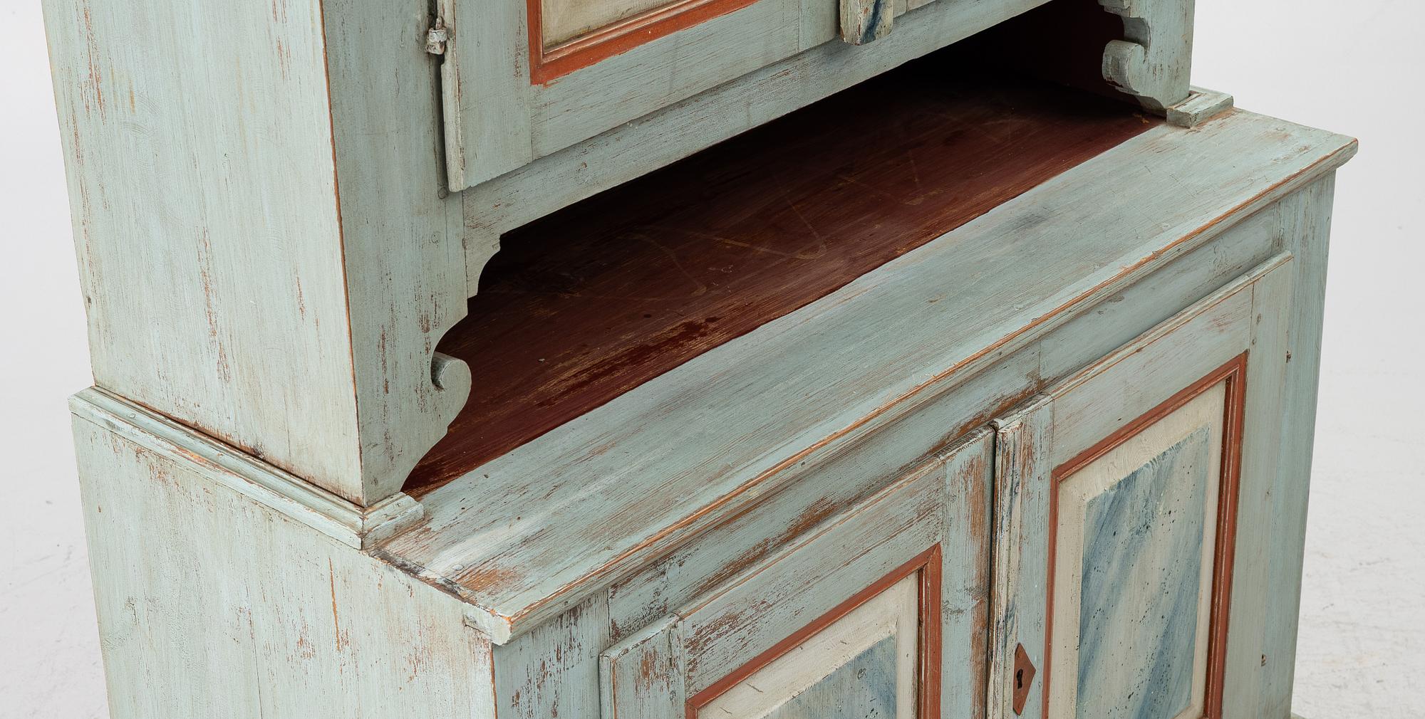 A cabinet, Jämtland, 18th/19th century.