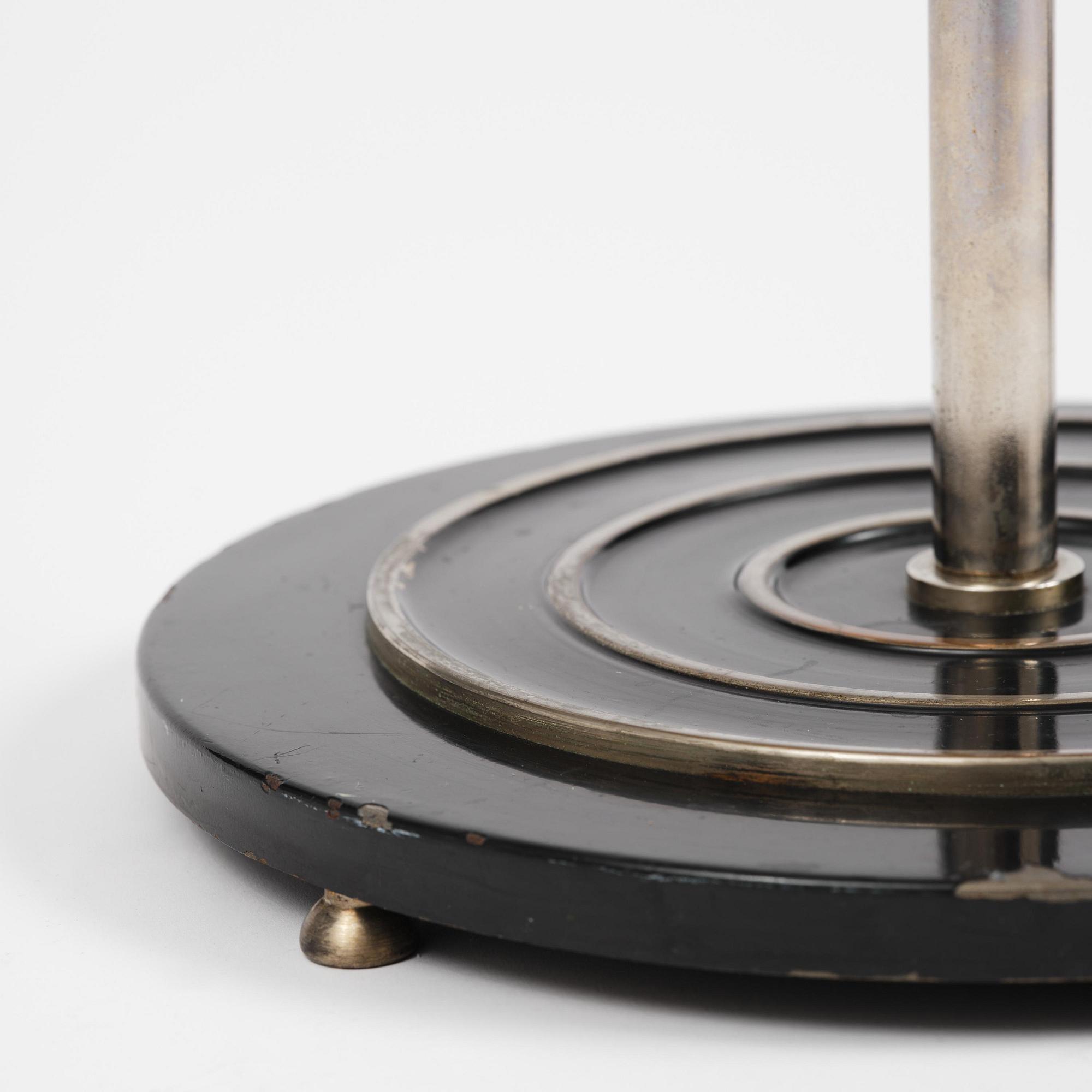 Harald Notini, a floor lamp, Arvid Böhlmarks Lampfabrik, Stockholm, 1930s.