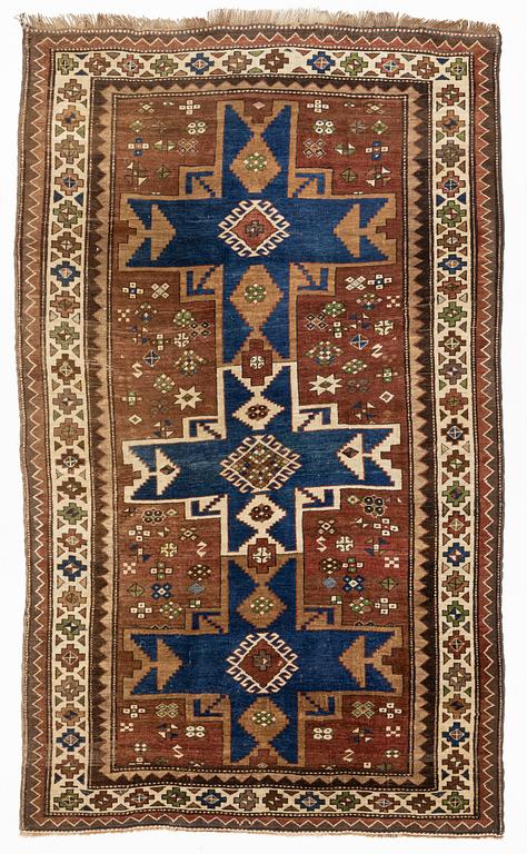 A carpet, Caucasian, old,  circa 295 x 170.