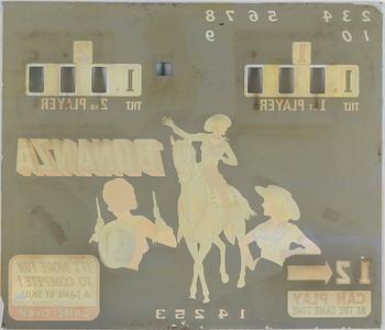 Two fronts to game machines, 1960s and 1970s.