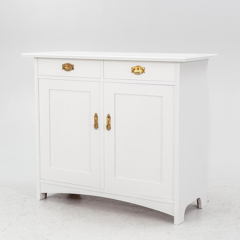 An Art Nouveau sideboard, circa 1900.