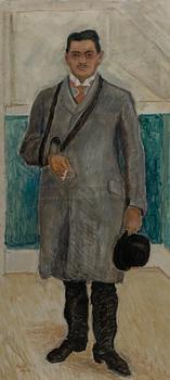 Edward Hald, "L`Homme au bras cassé". (Calle Rossing).