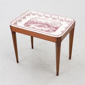 Rörstrand, a tea table, first half of the 20th Century.