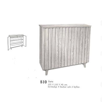 Göran Malmvall, a cabinet model "810", Karl Andersson & Söner, Huskvarna, 1950s.