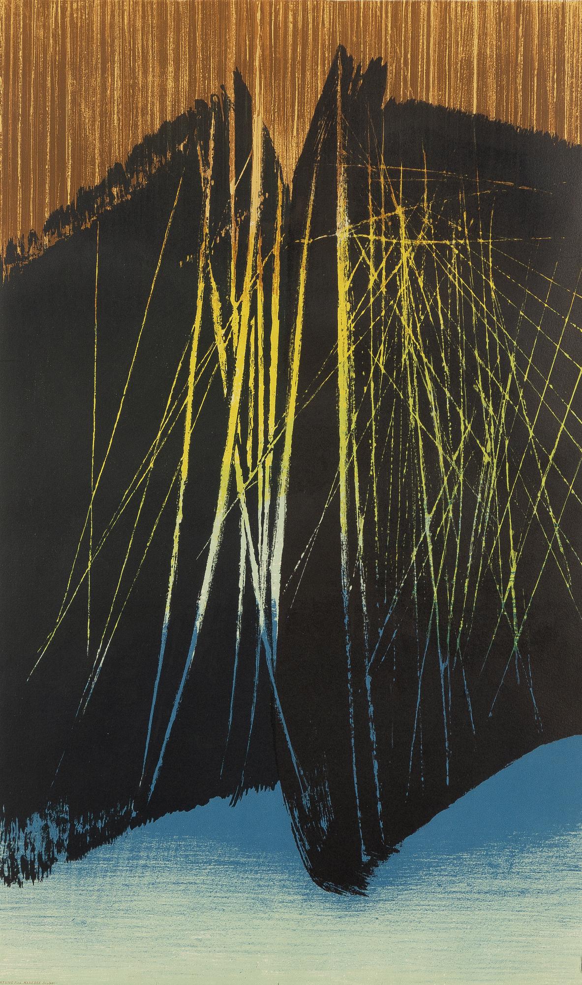 Hans Hartung, after, Untitled.