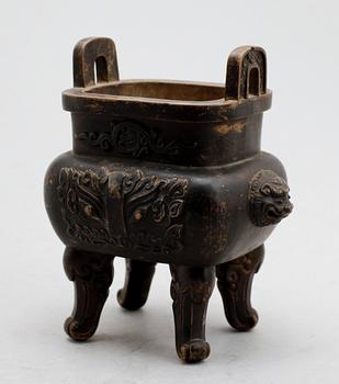 RÖKELSEKAR, lergods, Kina.