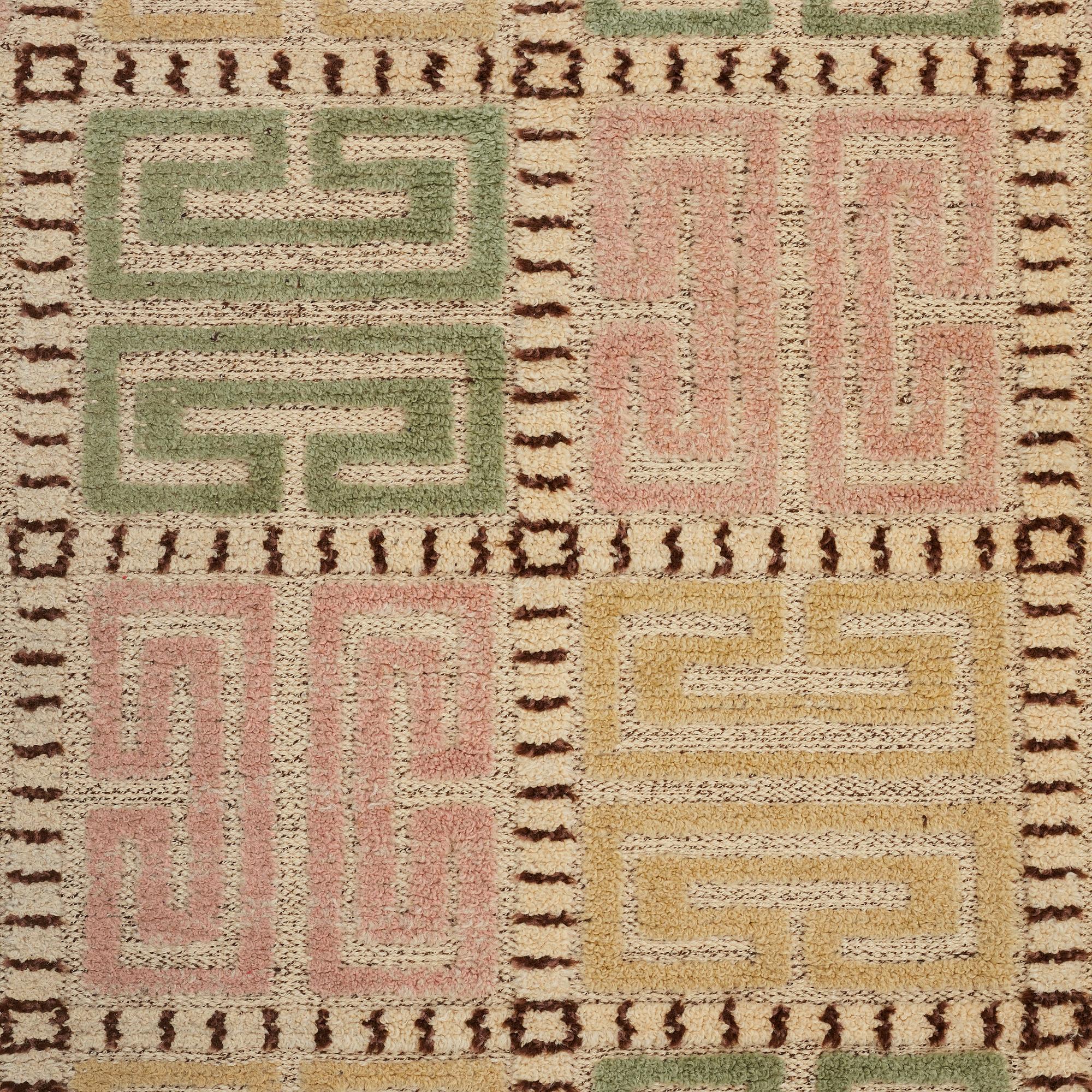 MÄRTA MÅÅS-FJETTERSTRÖM, MATTA, "Ursula", reliefflossa, ca 214,5 x 165 cm, signerad AB MMF.