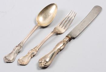 BESTICK, 6 st, silver.