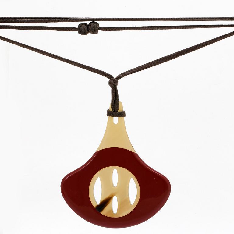 A Hermès,  necklace from "la Ligne Corne".