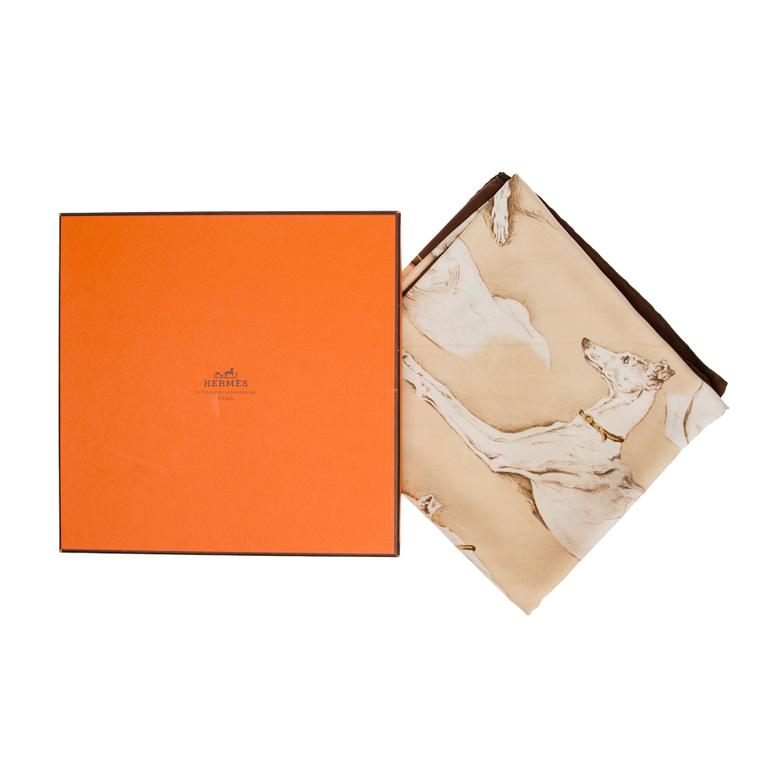 SCARF, "Les Levriers", Hermès.