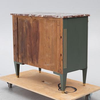 A Gustavian style chest of drawers, first half of the 20th century.