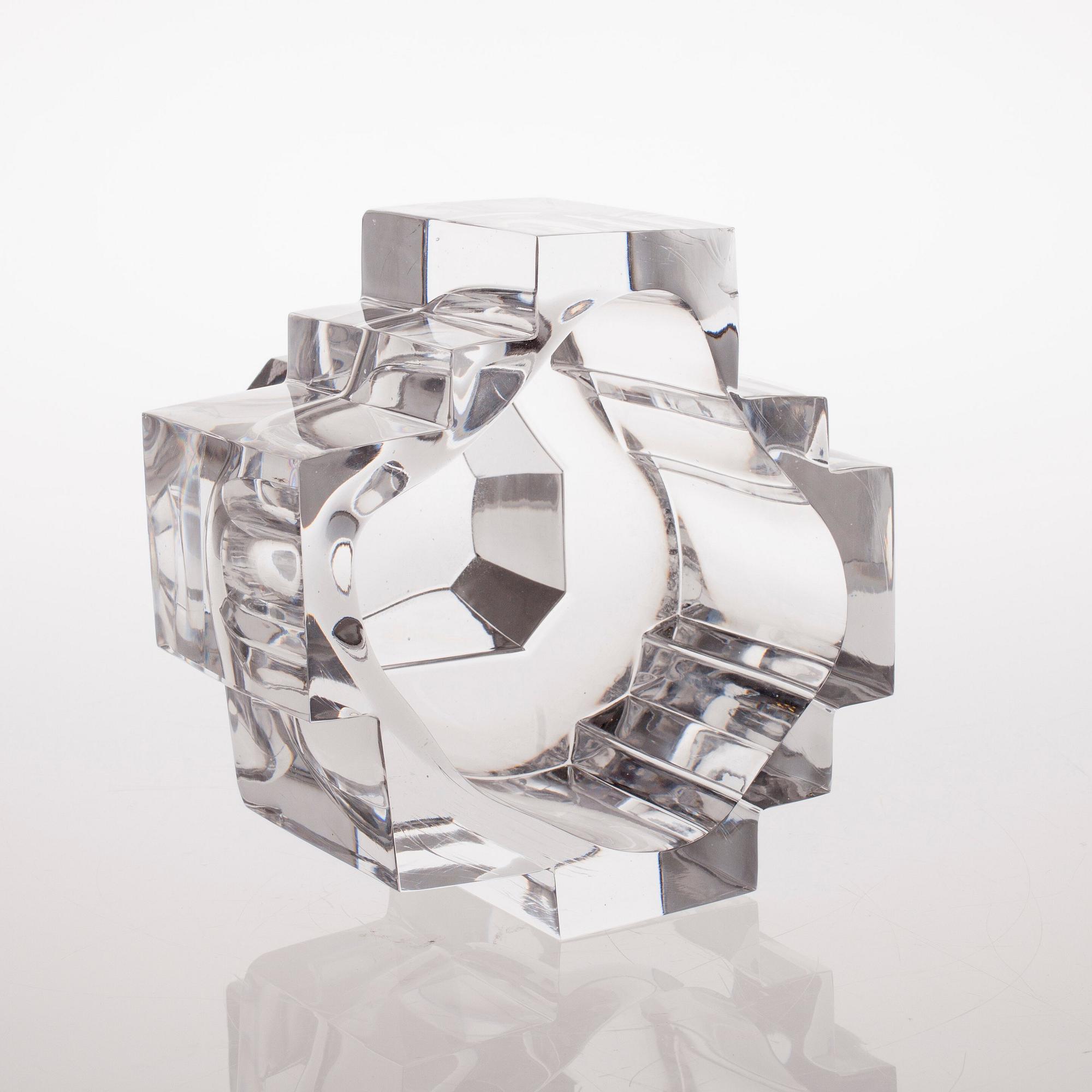 Helena Tynell, A GLASS SCULPTURE.