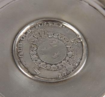 STOP, försilvrat tenn. Zadoch Bergenholtz (1793-1820/25) Vimmerby.