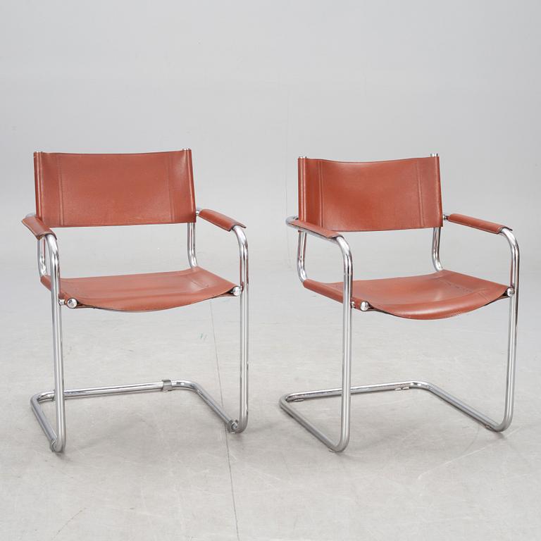 KARMSTOLAR, ett par, 1970/80-tal.