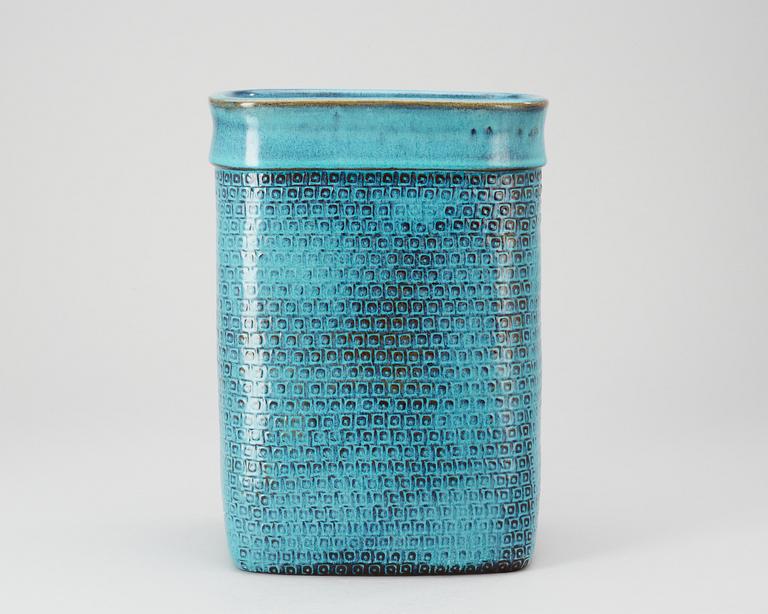 A Stig Lindberg stoneware vase, Gustavsberg Studio 1965.