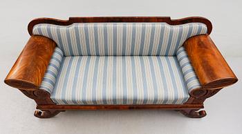 SOFFA, senempire, 1800-talets mitt.