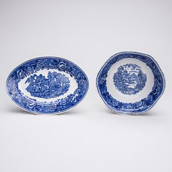 ASTIASTO, 86 osaa, posliinia, "Maisema" Arabia, 1964-1971.