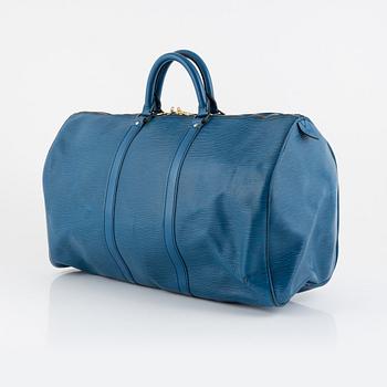 Louis Vuitton, weekendbag "Keepall Epi 50", 1990.
