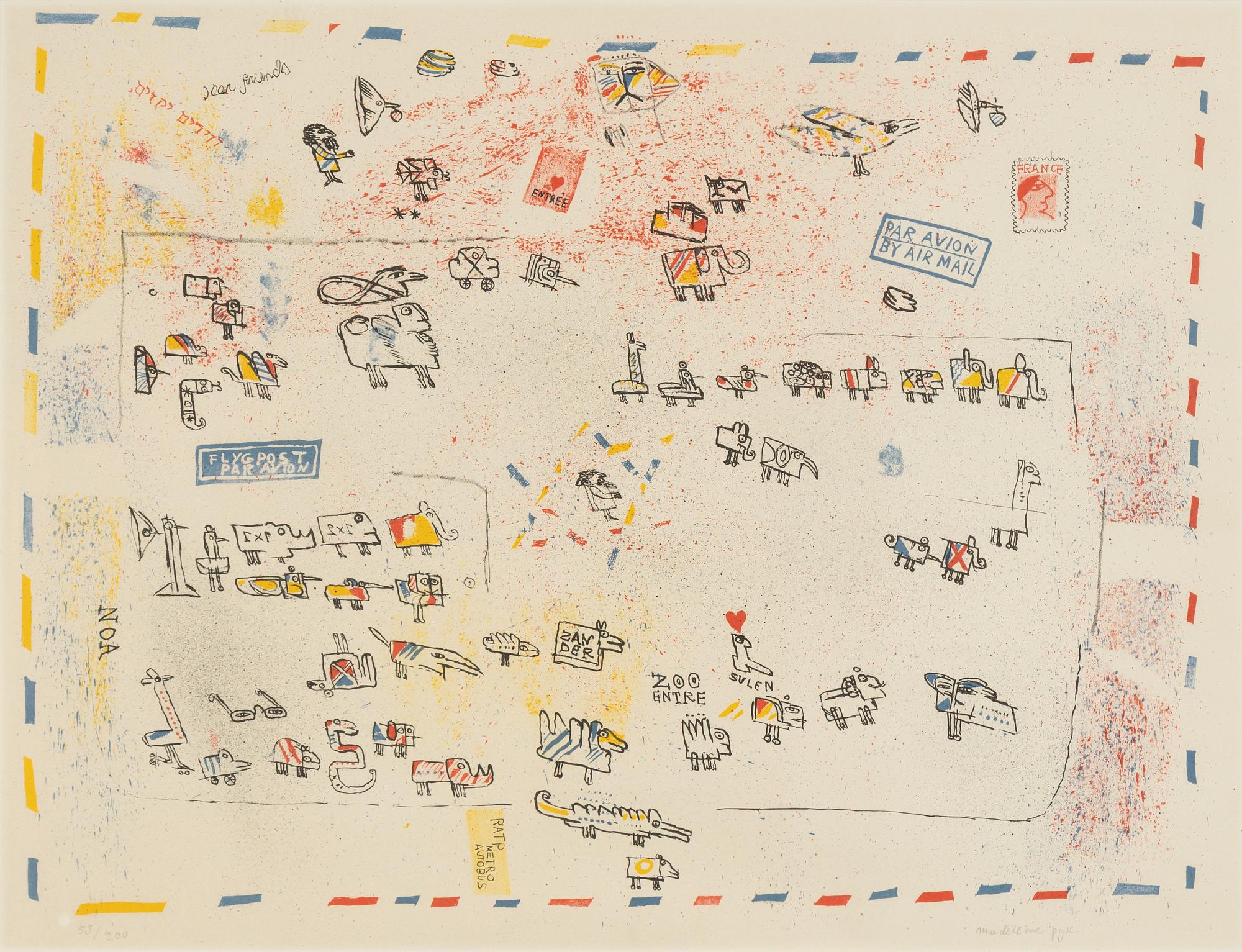 Madeleine Pyk, "Par Avion".