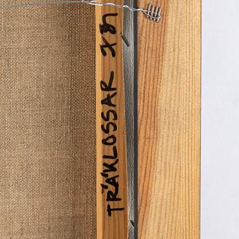 FRANK BJÖRKLUND, olja på duk, signerad.