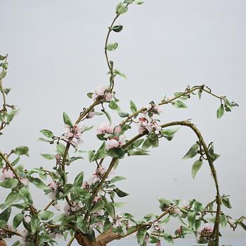 BORDSDEKORATION, troligen Kina, sent 1900-tal.