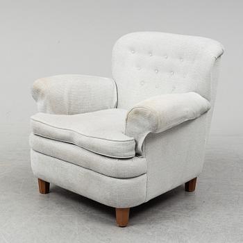 JOSEF FRANK, a model 568 easy chair from Svenskt Tenn.