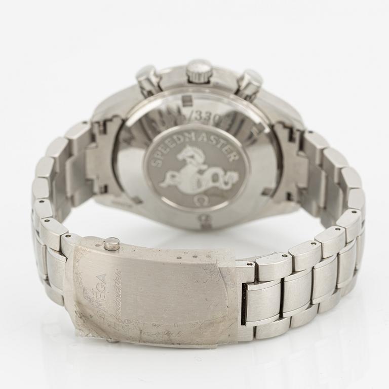 Omega, Speedmaster, Day-Date, chronograph, wristwatch, 40 mm.