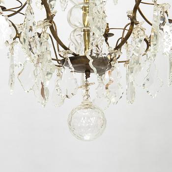 A Baroque style chandelier from early 20th century.