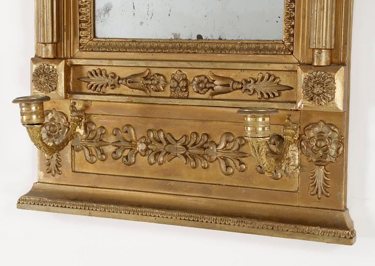 SPEGELLAMPETT, senempire, 1800-talets mitt.