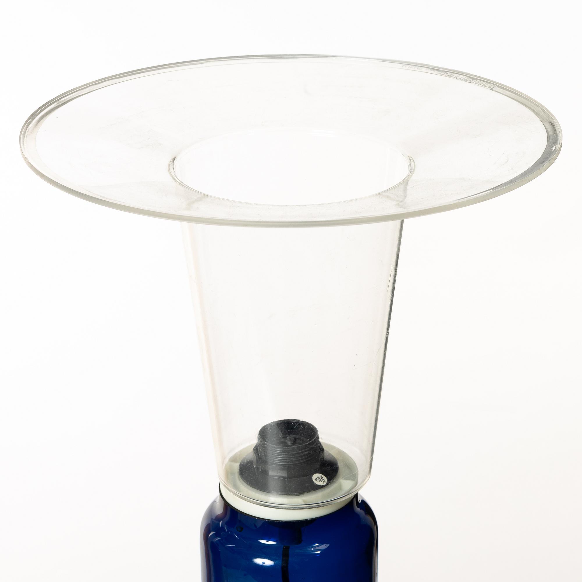 Uno & Östen Kristiansson, a pair of table lamps, Luxus, Vittsjö.