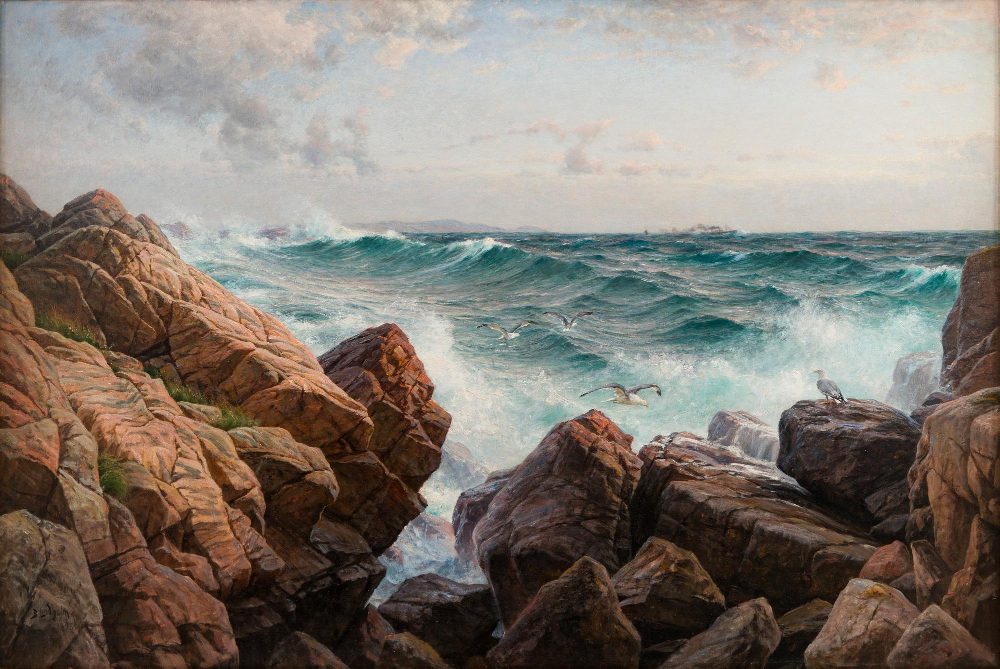 Berndt Lindholm, Morgon efter Stormen.