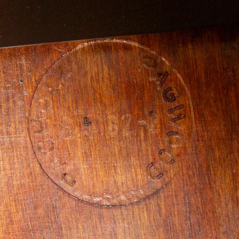 Adam Segner stolar 6 st Flötotto Tyskland 1900-talets mitt.