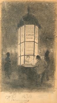 180. Ilja Jefimovitj Repin, KIOSK. РЕПИН, ИЛЬЯ ЕФИМОВИЧ (1844-1930)
КИОСК.